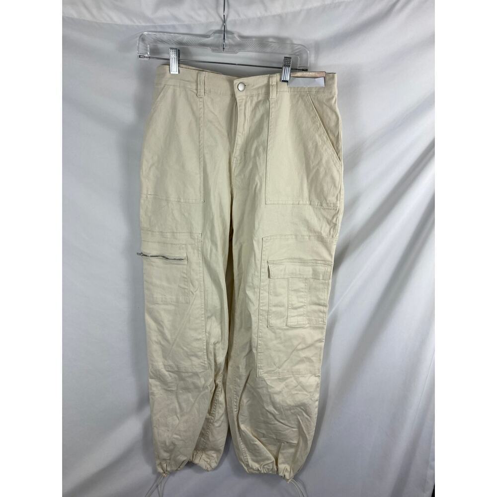 NWT Happily Grey Ivory Cargo Pant size XL